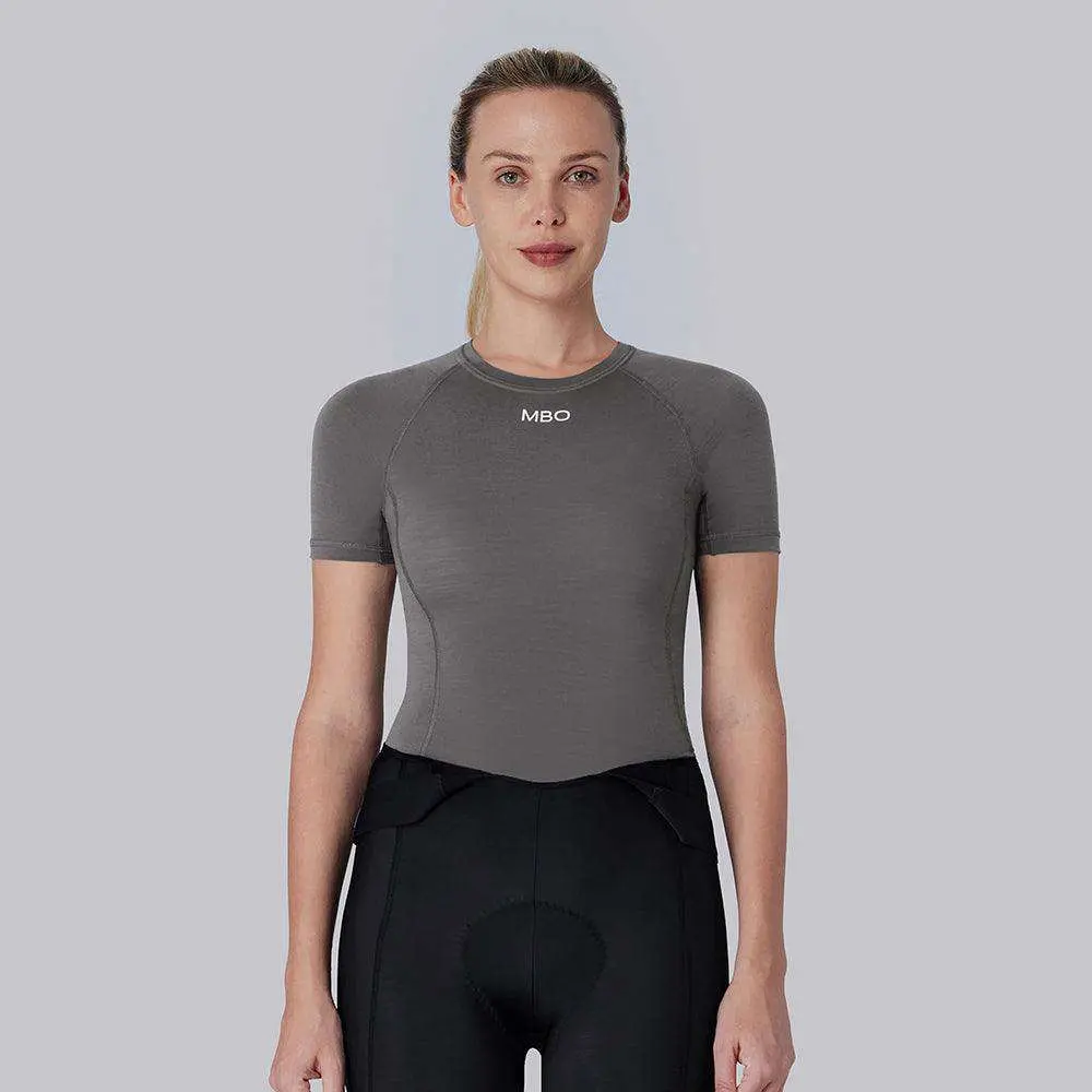 Women's Merino Wool Short Sleeve Base Layer B310 - Image 3