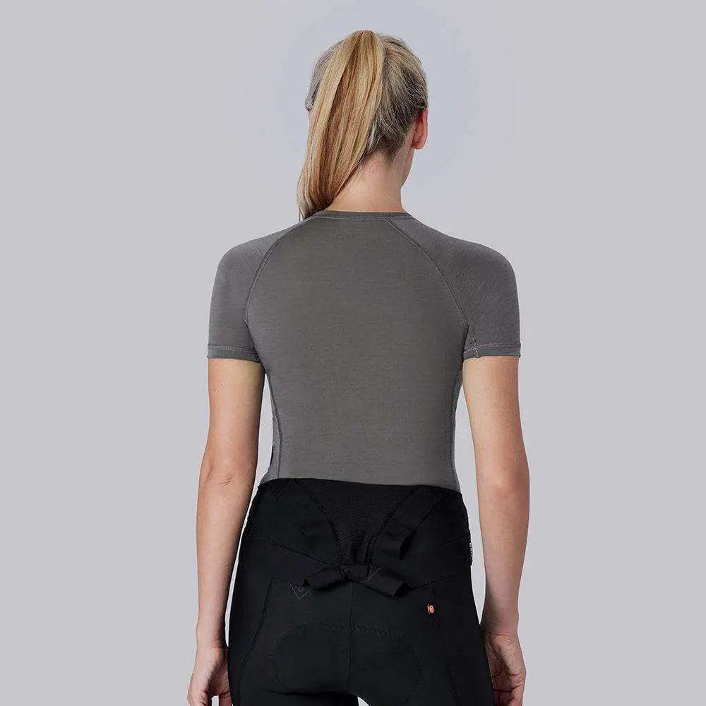 Women's Merino Wool Short Sleeve Base Layer B310 - Image 4