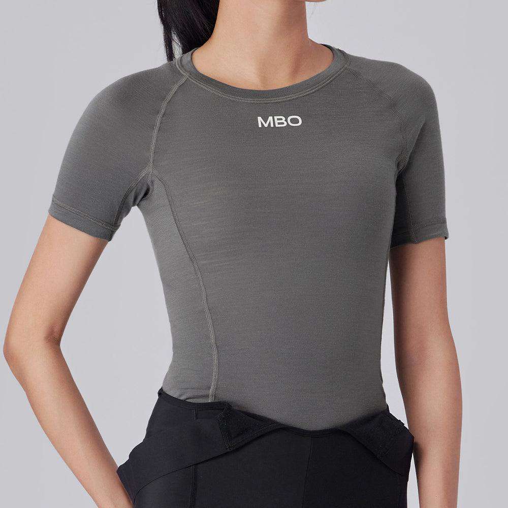 Women's Merino Wool Short Sleeve Base Layer B310 - Image 6