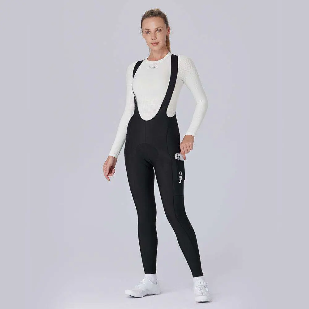 Women's thermal cargo bib tights T170C - Image 5